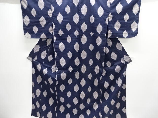 Japanese Kimono / Tsumugi Omeshi Silk